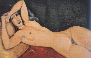 Amedeo Modigliani Recling Nude with Arm Across Her Forehead (mk39) china oil painting reproduction